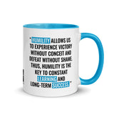 Mug 11oz (Quote): “"Humility allows us to...”