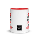 Mug 11oz (Quote): “Simplicity is the result of conquering complexity..."